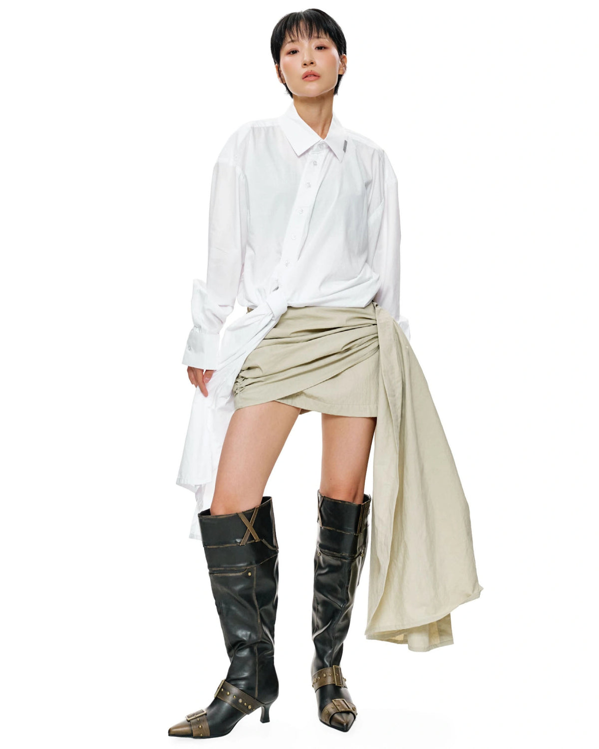 DRIFT MINI SKIRT - BEV C multi label store