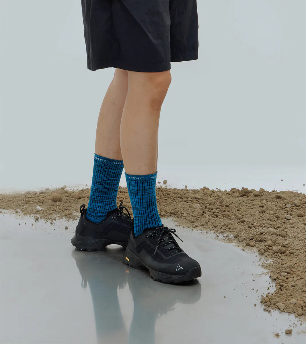Burst Blue - Essential Mid Socks