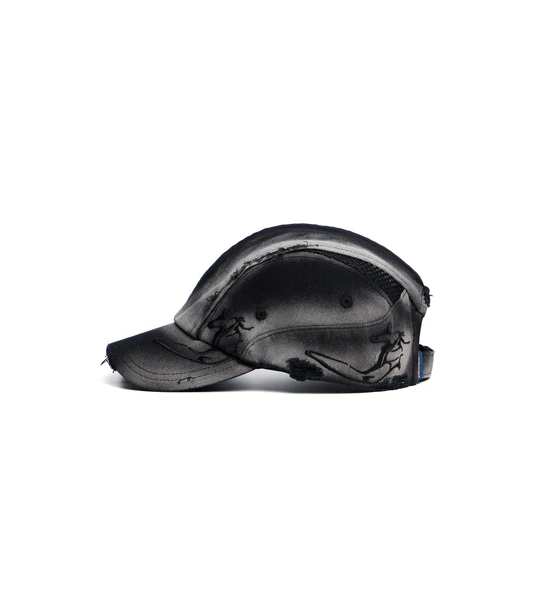 Washed Black - Microclimate Damaged Cap - BEV C multi label store