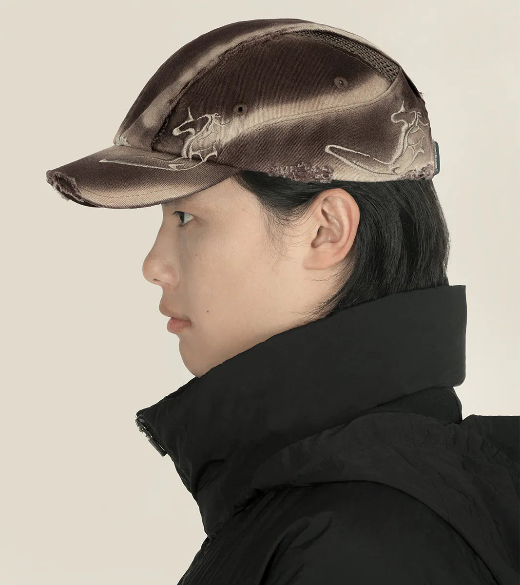 Washed Brown - Microclimate Damaged Cap - BEV C multi label store