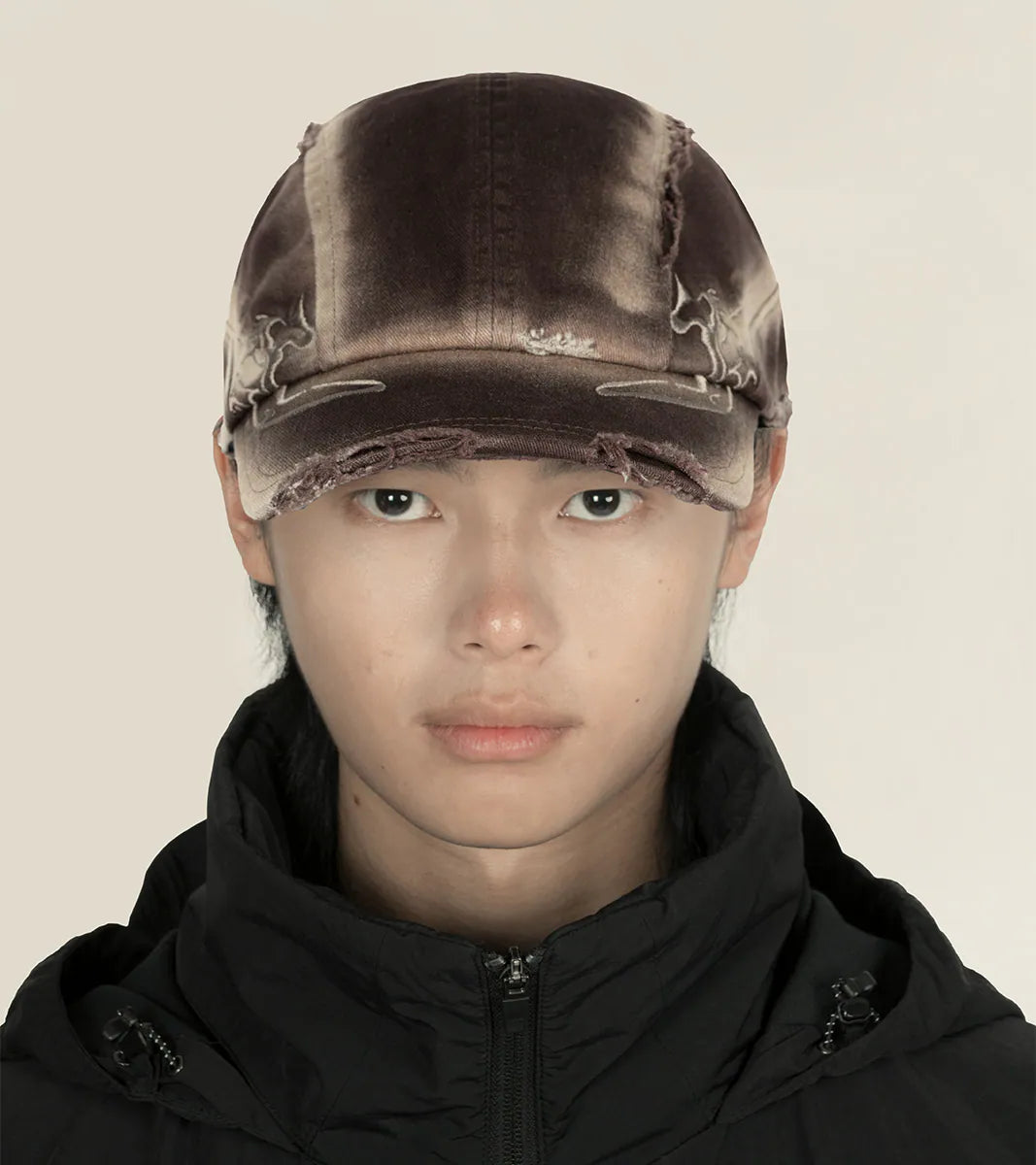 Washed Brown - Microclimate Damaged Cap - BEV C multi label store
