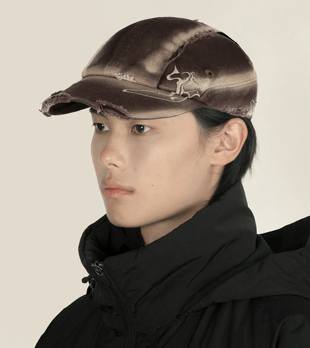 Washed Brown - Microclimate Damaged Cap - BEV C multi label store