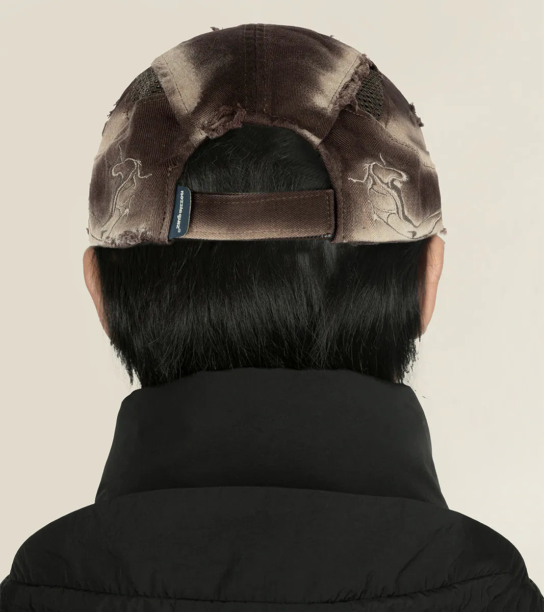 Washed Brown - Microclimate Damaged Cap - BEV C multi label store