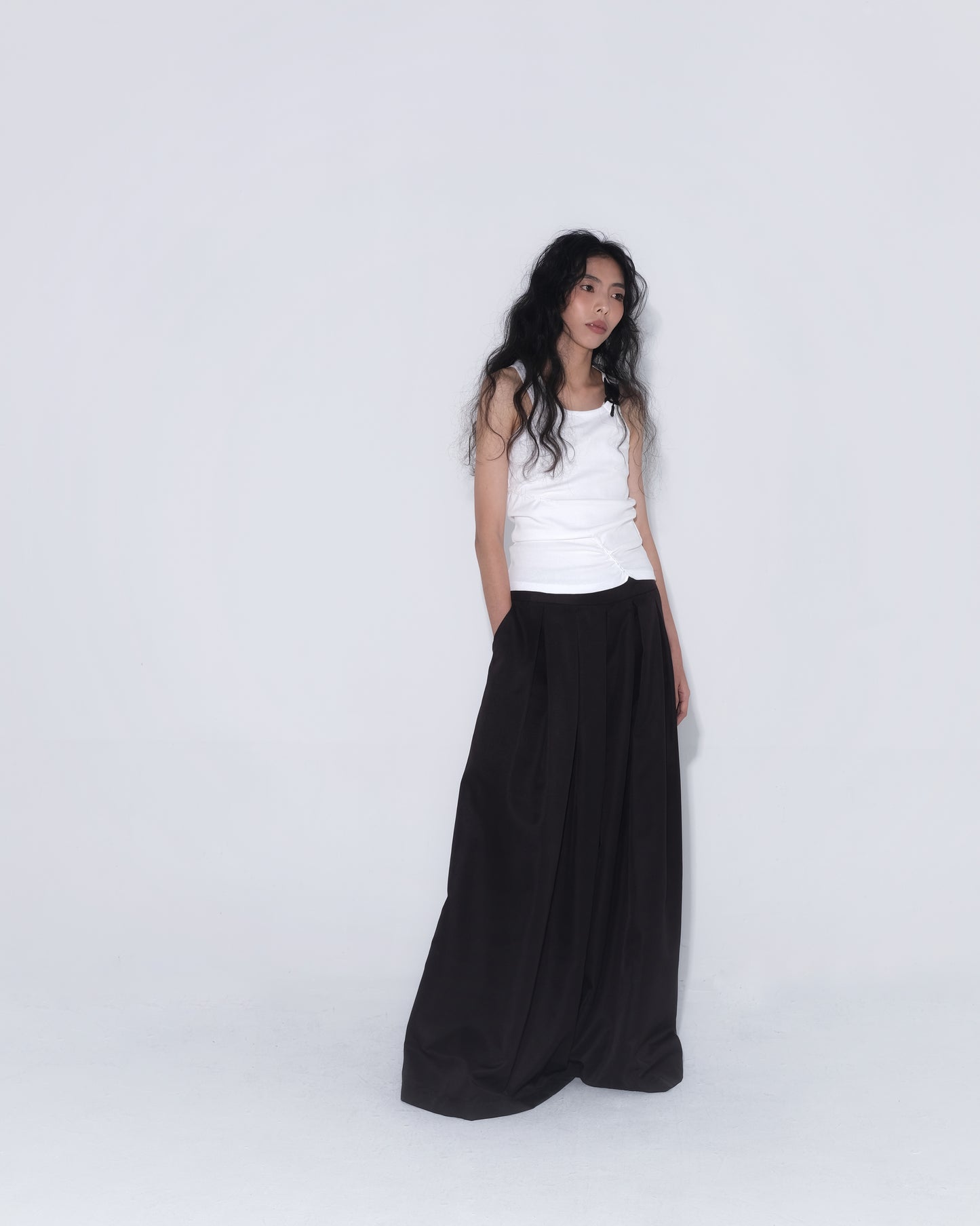 Ladies & Gentleman Skirt Pants in Dark Brown - BEV C multi label store