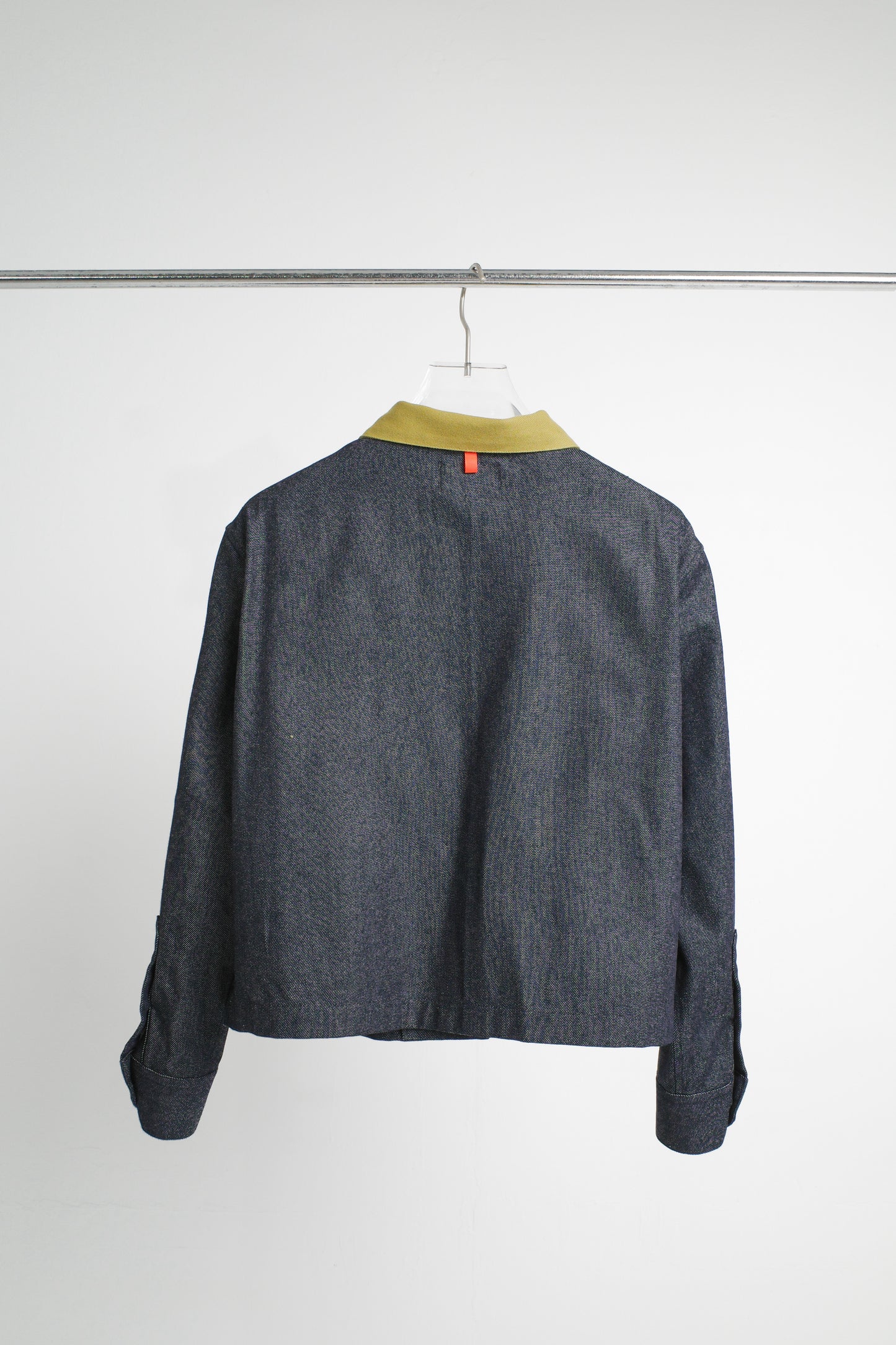 POPPY JACKET IN DENIM & LIME - BEV C multi label store