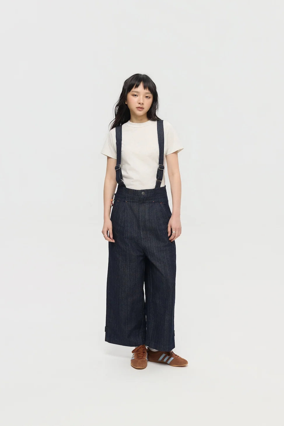 BARUN TROUSERS IN SLUB DENIM BY KAIHARA JAPAN