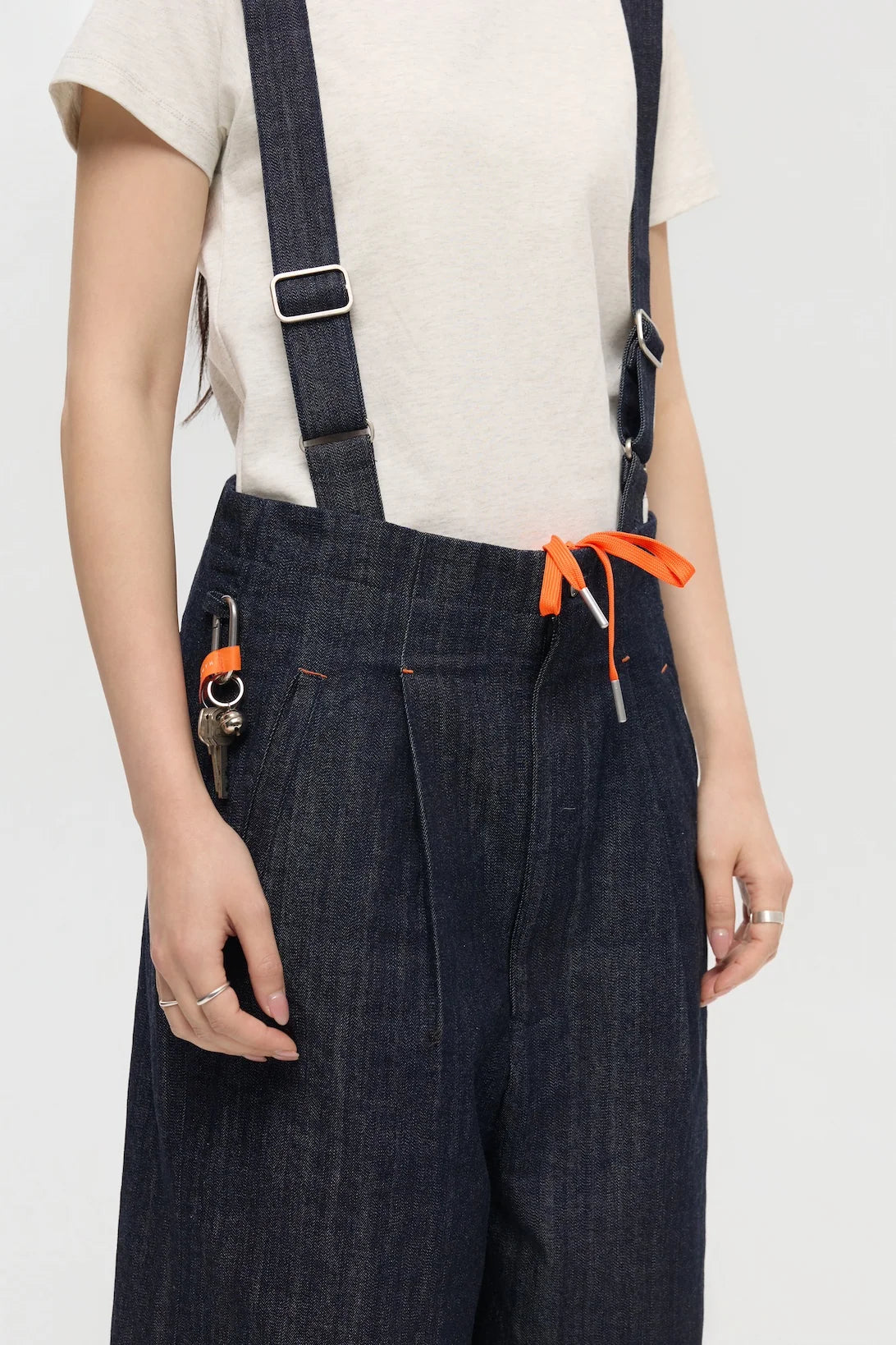 BARUN TROUSERS IN SLUB DENIM BY KAIHARA JAPAN