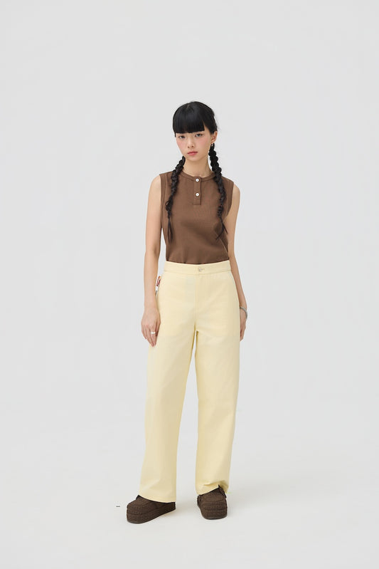 SAGYO TROUSERS - SUNSHINE YELLOW - BEV C multi label store