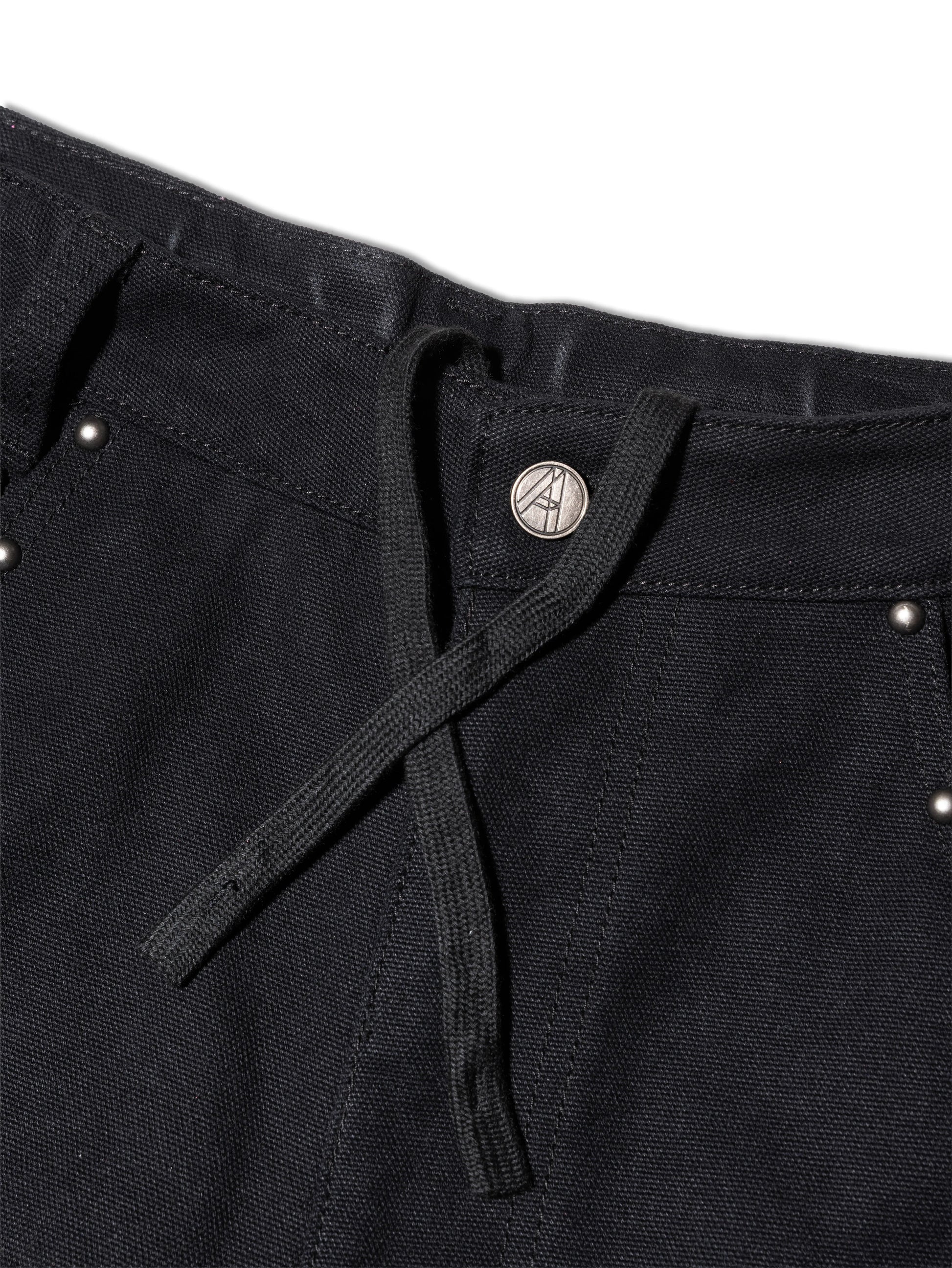 STUDDED YANKII PANTS BLACK - BEV C multi label store