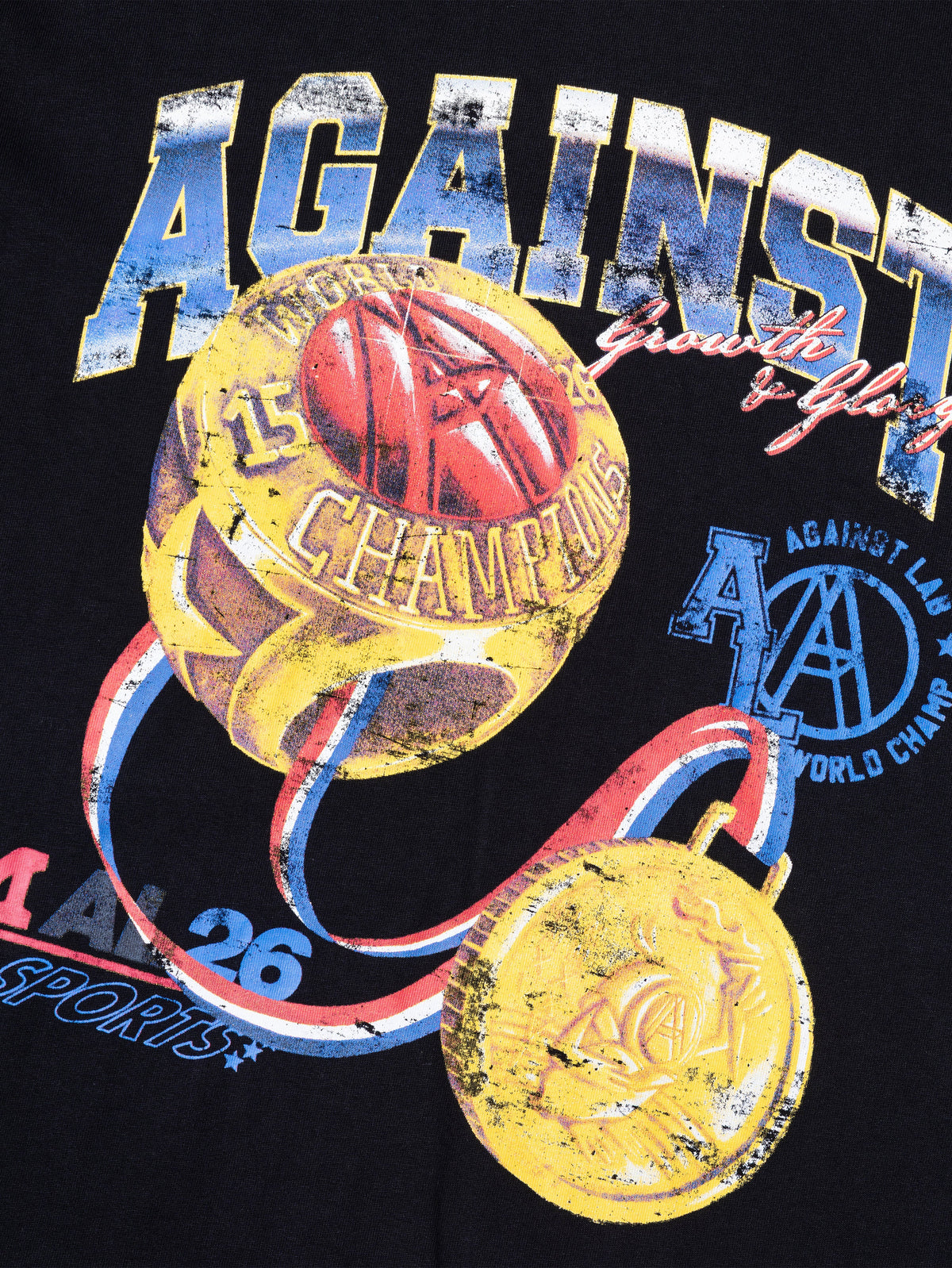 CHAMPION TEE BLACK