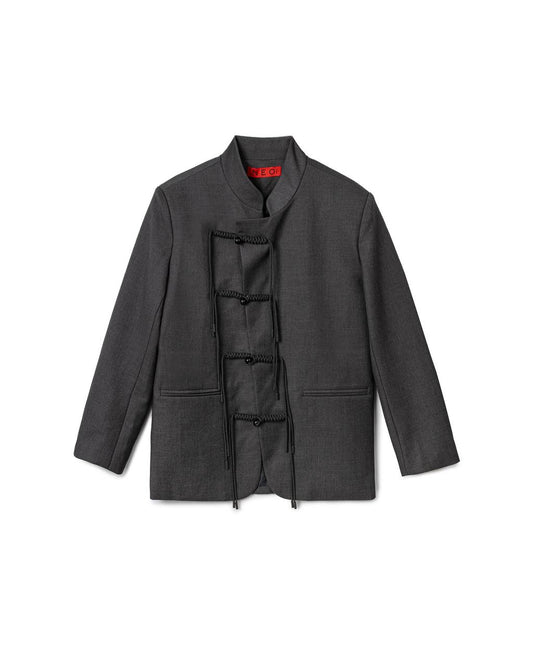 VOL.3_CH.1 Mandarin Rope Suit - Grey - BEV C multi label store