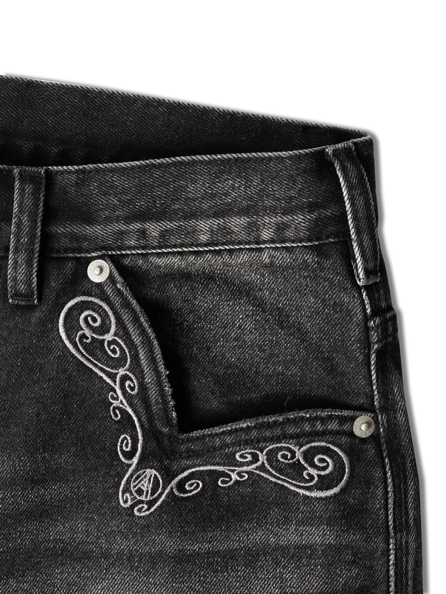 COWBOY WASHED PERFECT JEANS BLACK - BEV C multi label store
