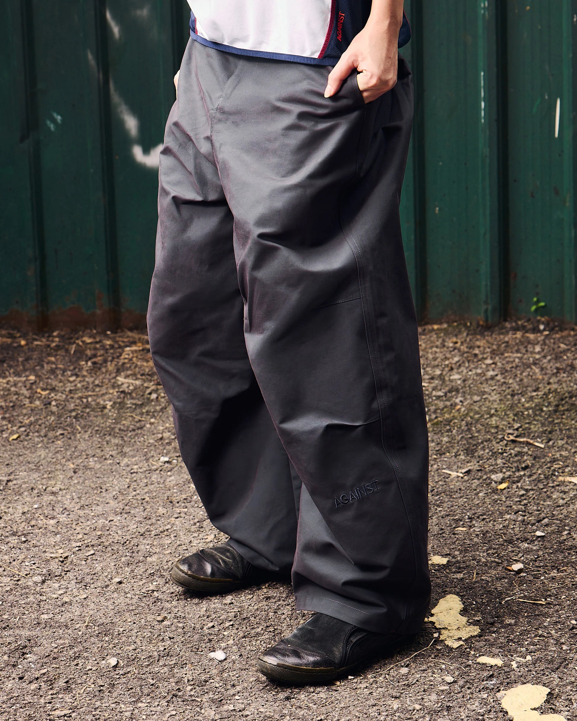 TWILL YANKII PANTS NAVY - BEV C multi label store