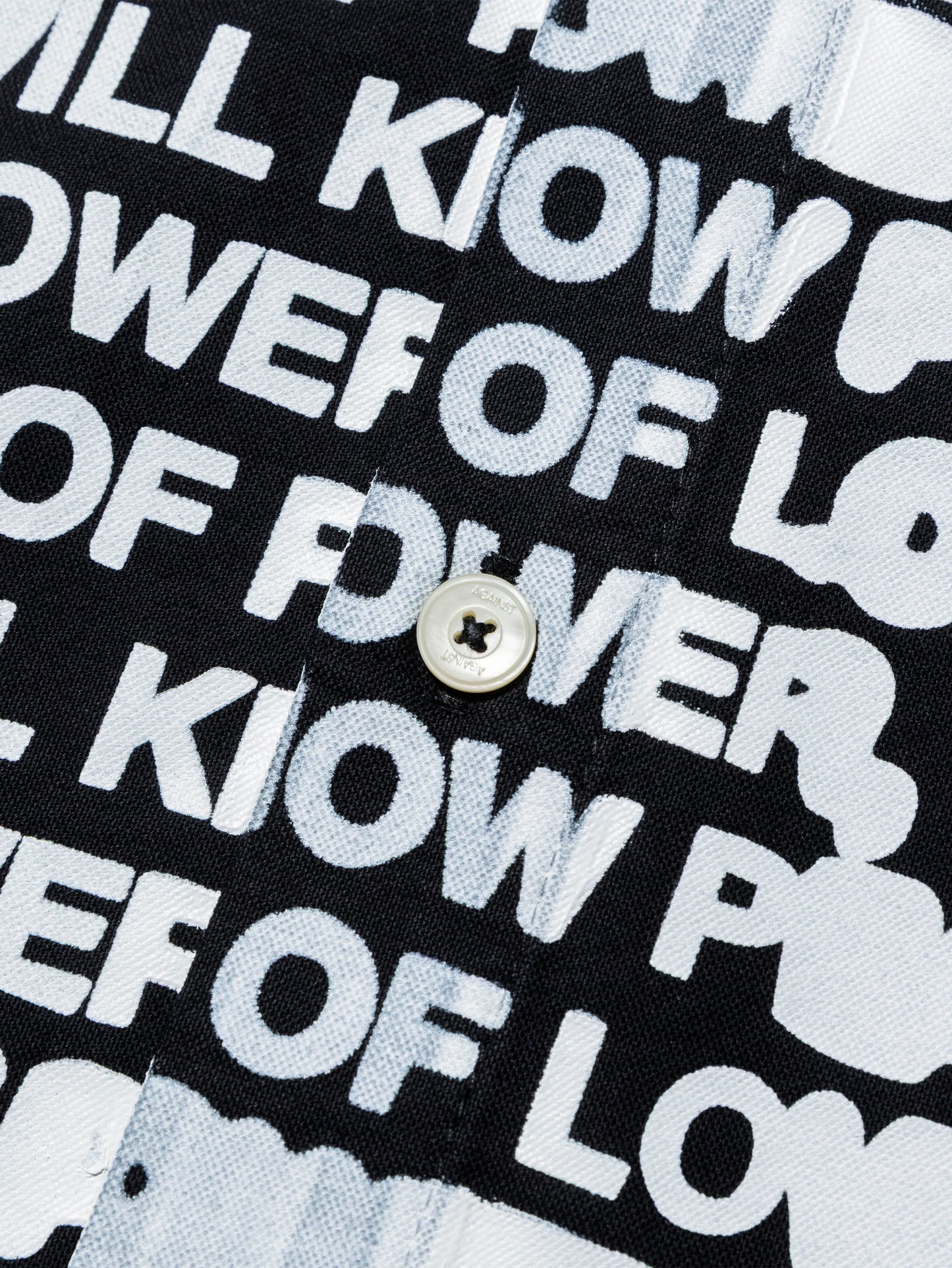 QUOTE CHAPO SHIRT BLACK