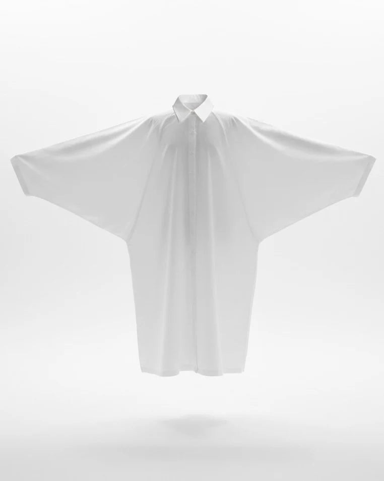 Kemaja Dolman (White) - BEV C multi label store
