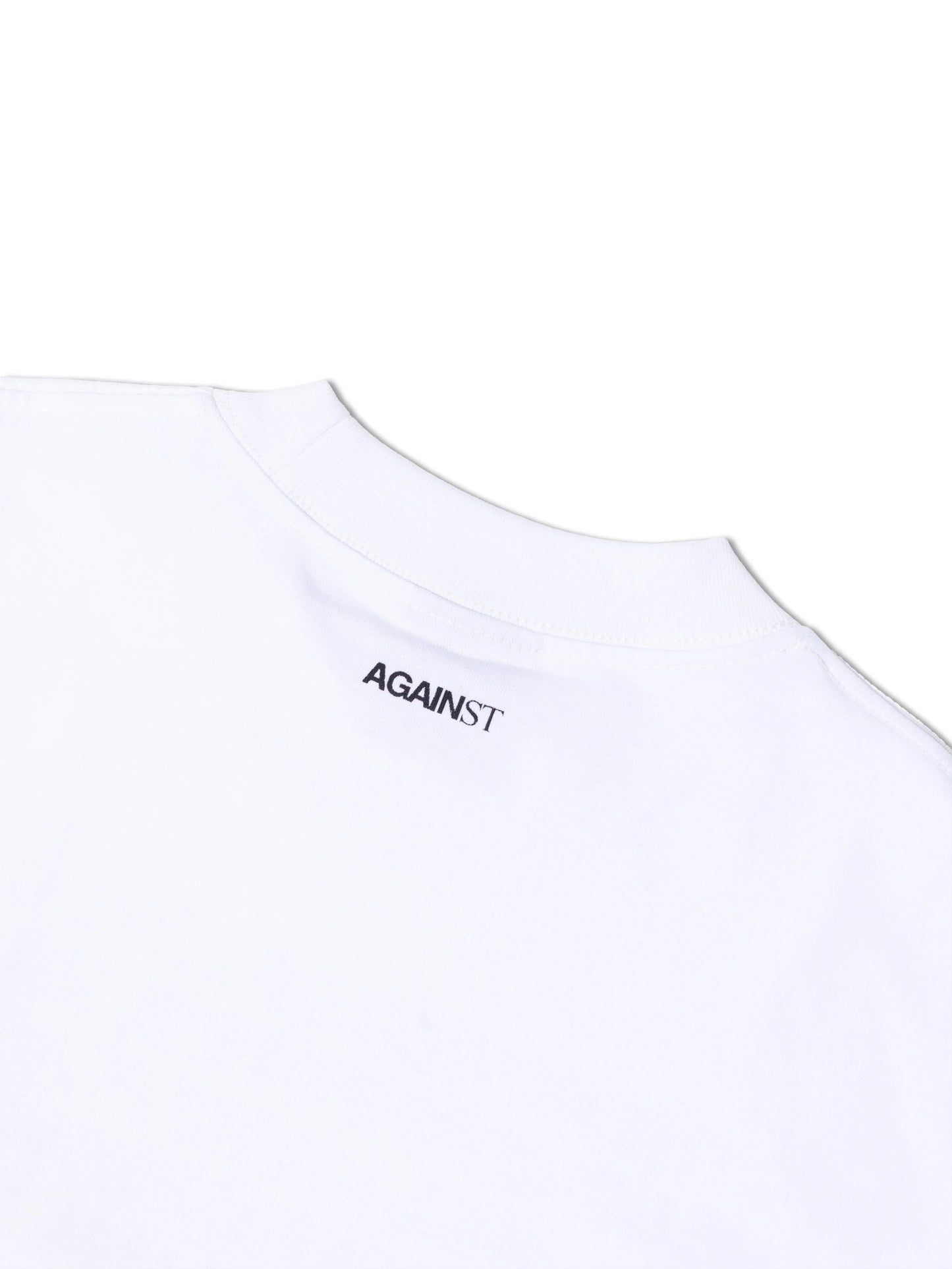 QUOTE BLEED TEE WHITE