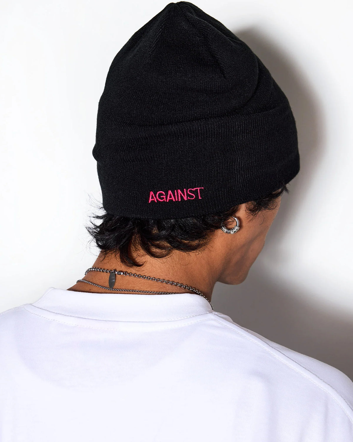 A-LOGO BEANIE BLACK
