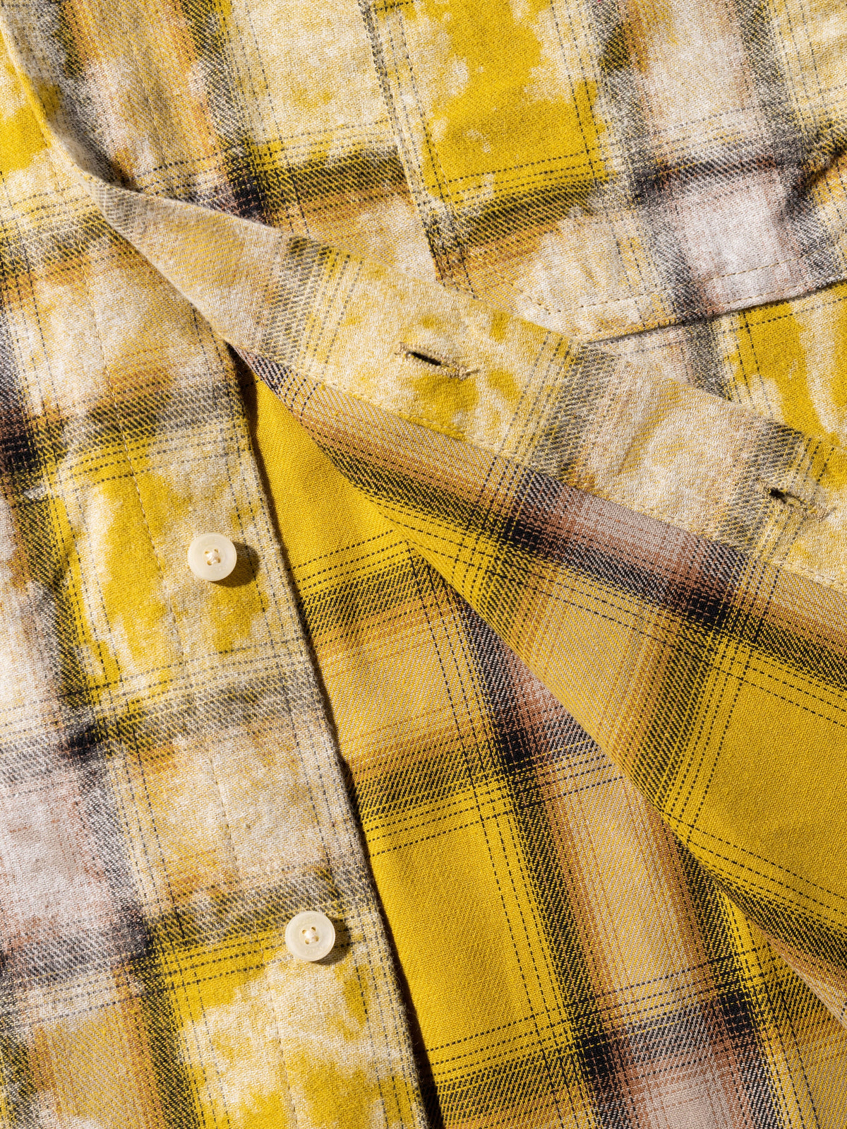 STAINED CHAPO SHIRT YELLOW