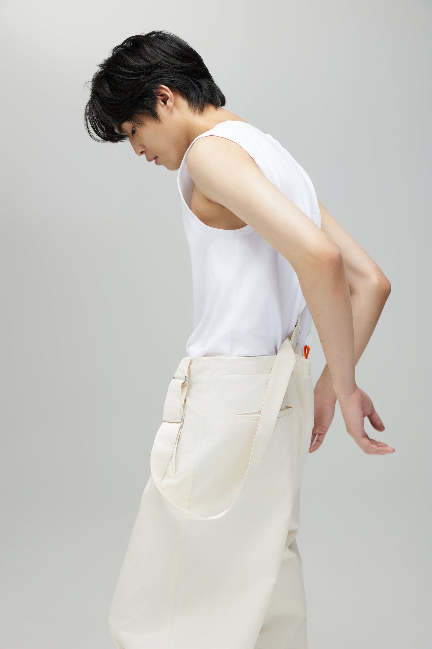 BARUN TROUSERS 2.0 IN SPECKLE CREAM - BEV C multi label store