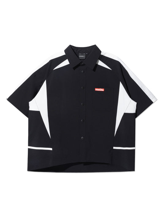 Joga Button Shirt Black