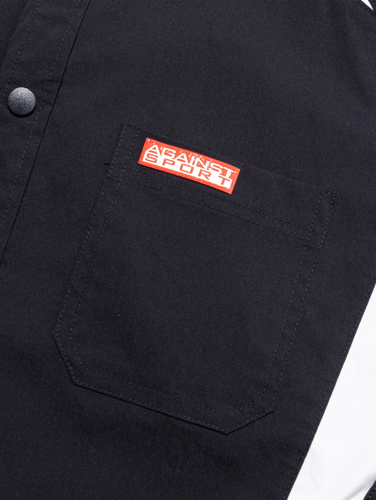 Joga Button Shirt Black