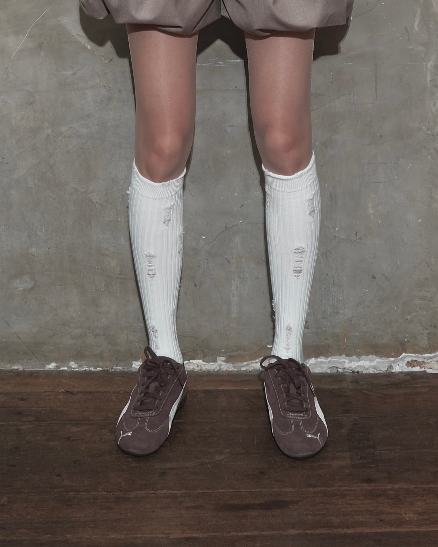 Beggar Destroyed Socks - BEV C multi label store