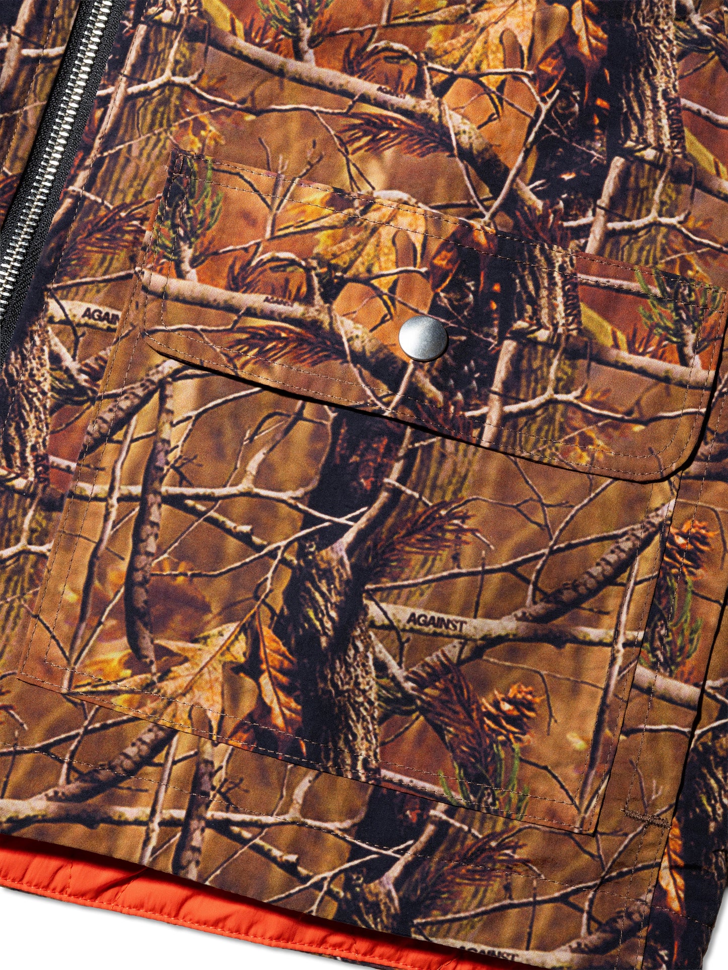 REVERSIBLE CAMO VEST - BEV C multi label store