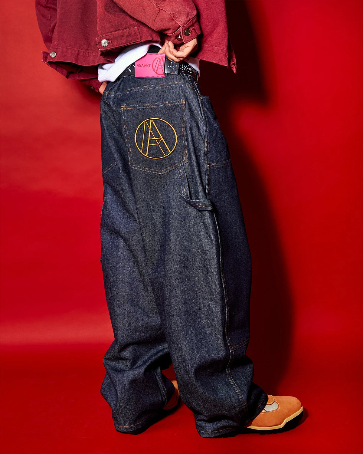 D. KNEE RAW PERFECT JEANS