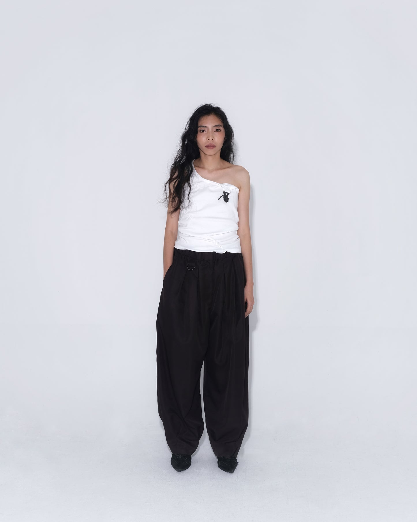 Sheeta Balloon Pants in Dark Brown - BEV C multi label store