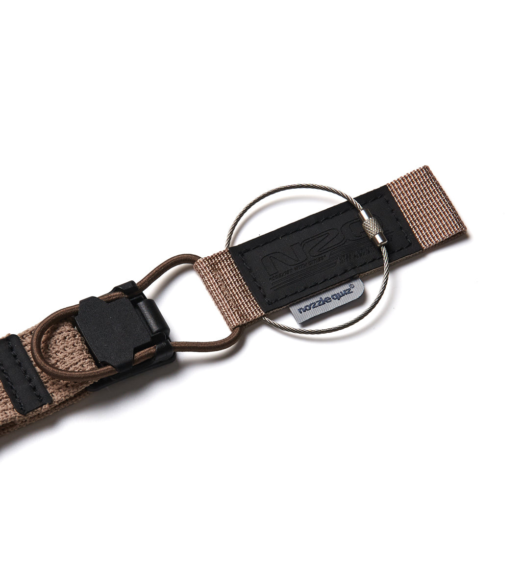 Cordura® Dual Webbing Key Strap - Taupe - BEV C multi label store