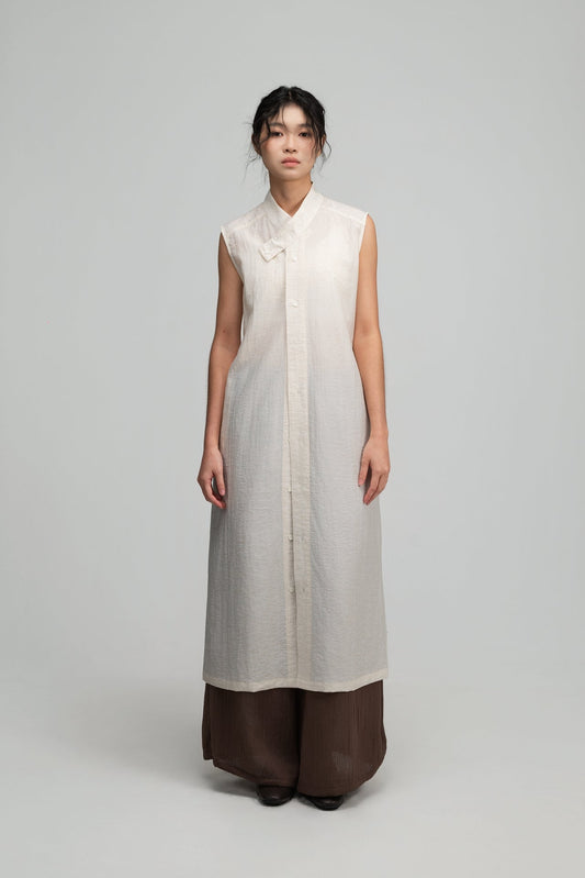 Han Collar Tank Dress (Beige) - BEV C multi label store