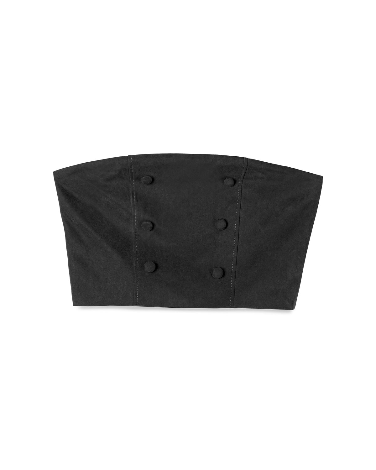 Vol.3 Ch.2 Button Bandeau Top - Black - BEV C multi label store