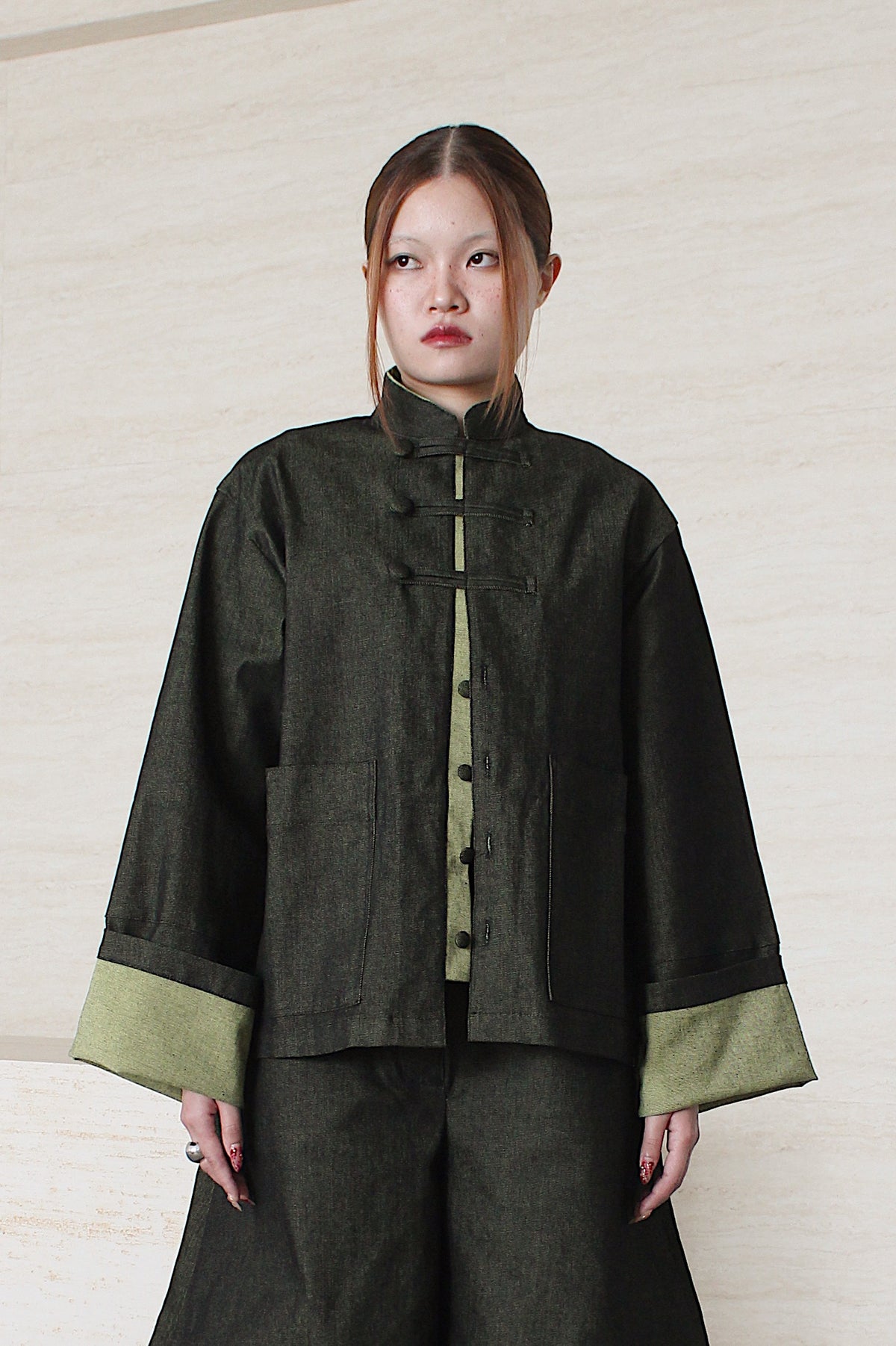 Inverse Denim Jacket - Yellow - BEV C multi label store