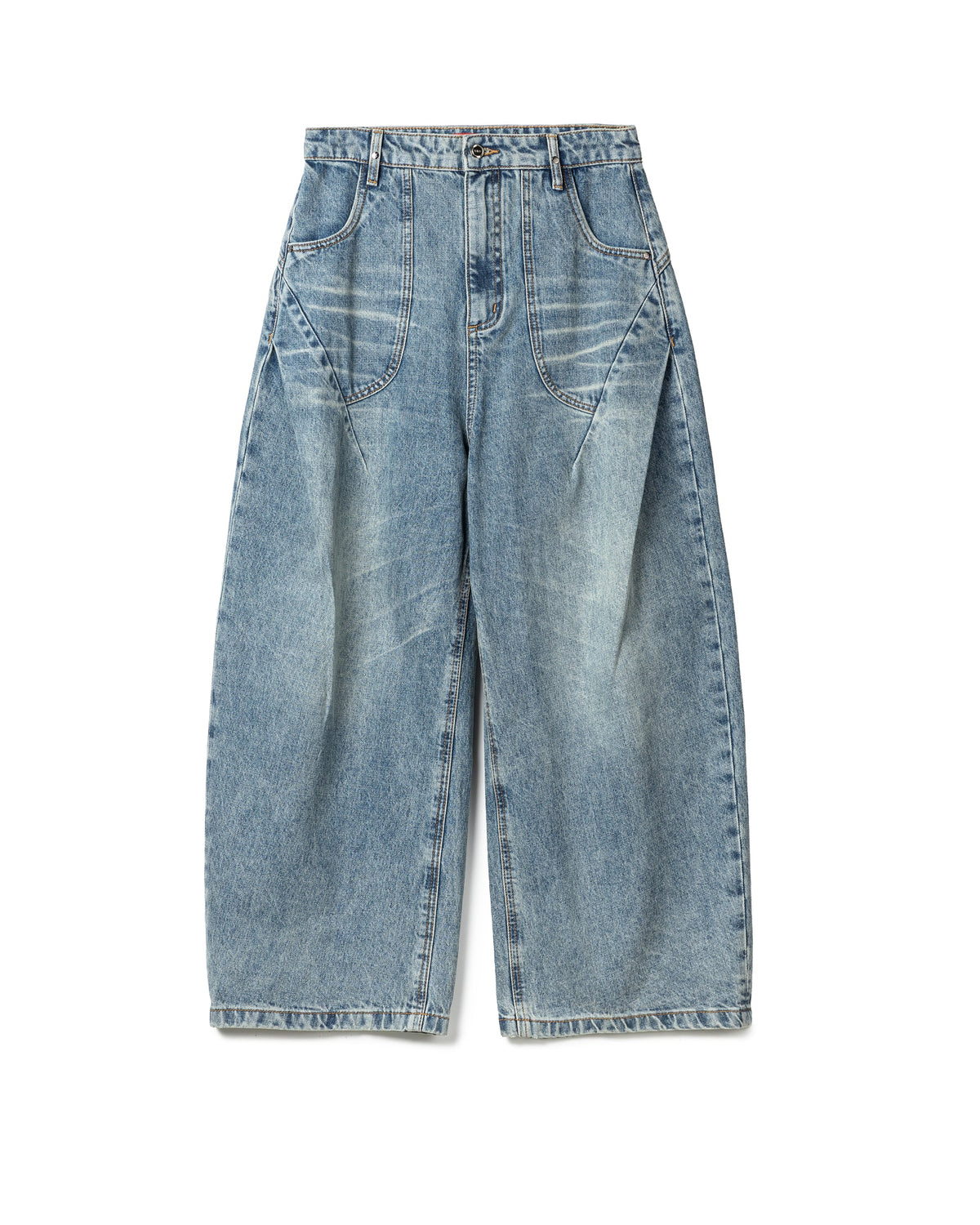 Vol.3 Ch.2 Relaxed Curved-Seam Jeans - BEV C multi label store