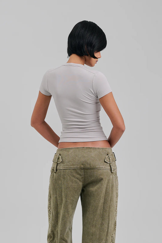 CLOVE TEE SLATE