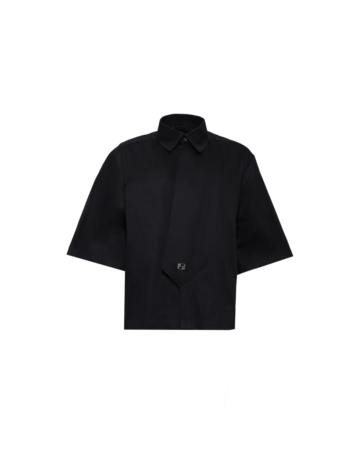 POSH BOXY SHIRT BLACK - BEV C multi label store