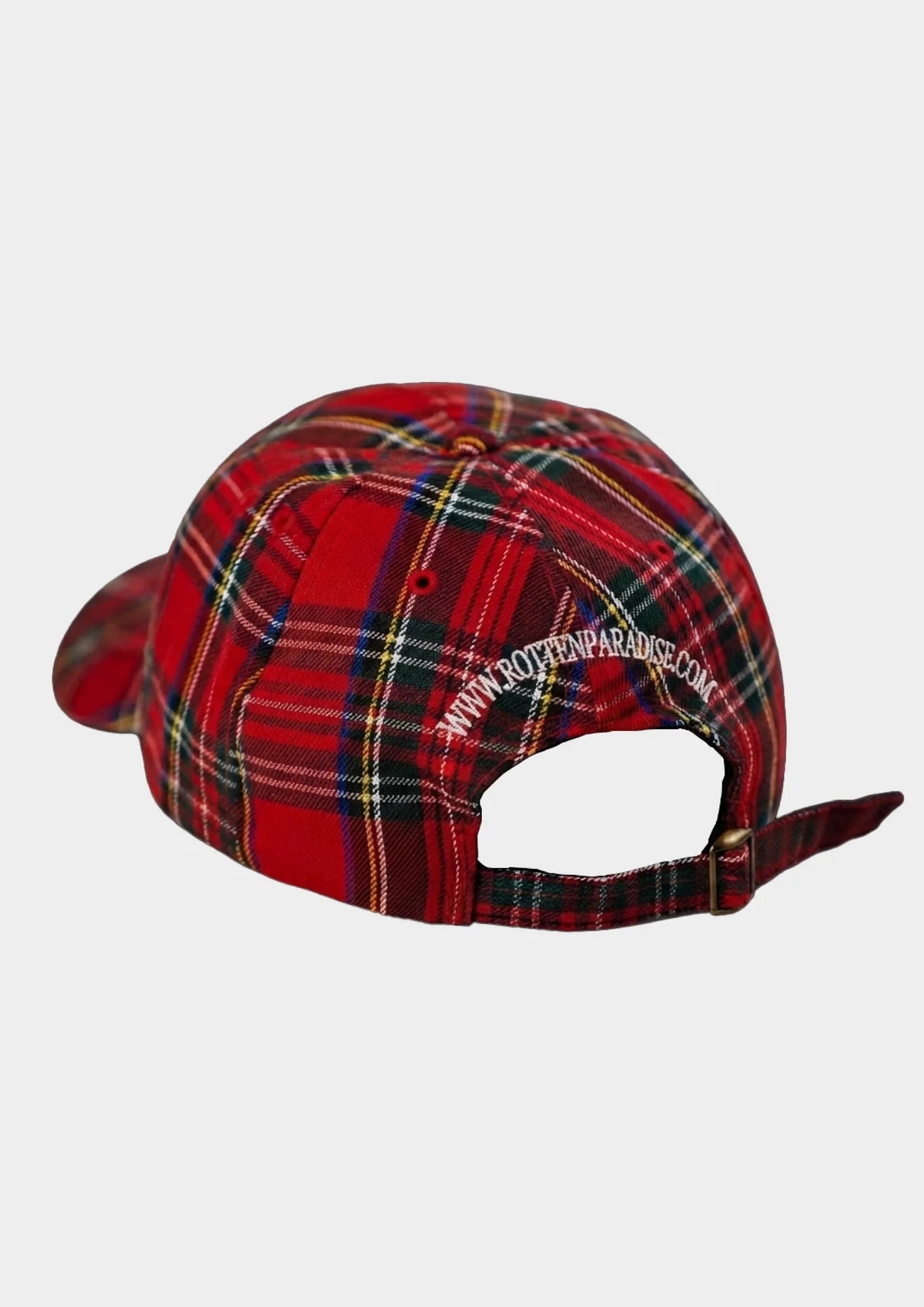 Trading Cap (Plaid Red)