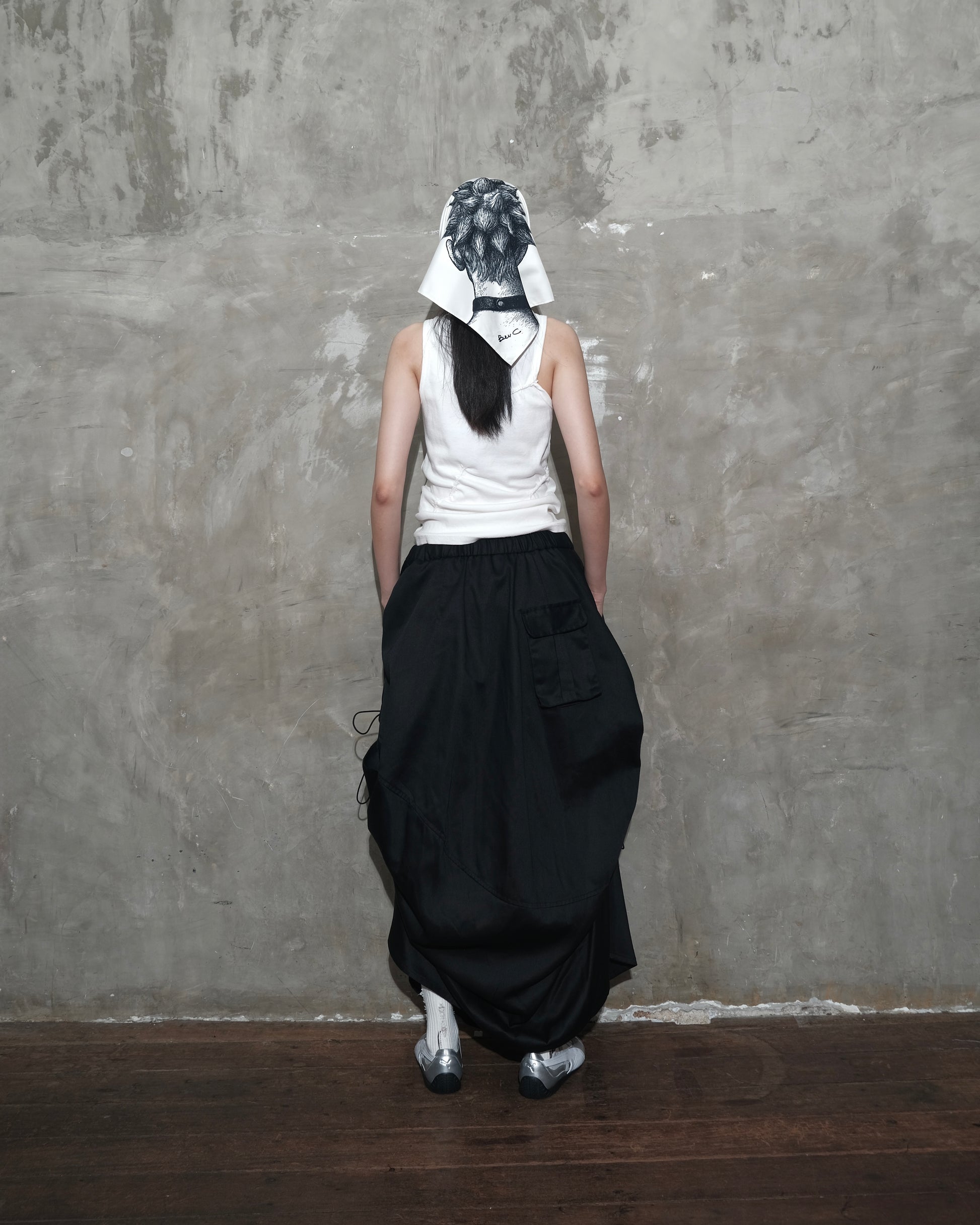 Orbit Skirt in Black - BEV C multi label store