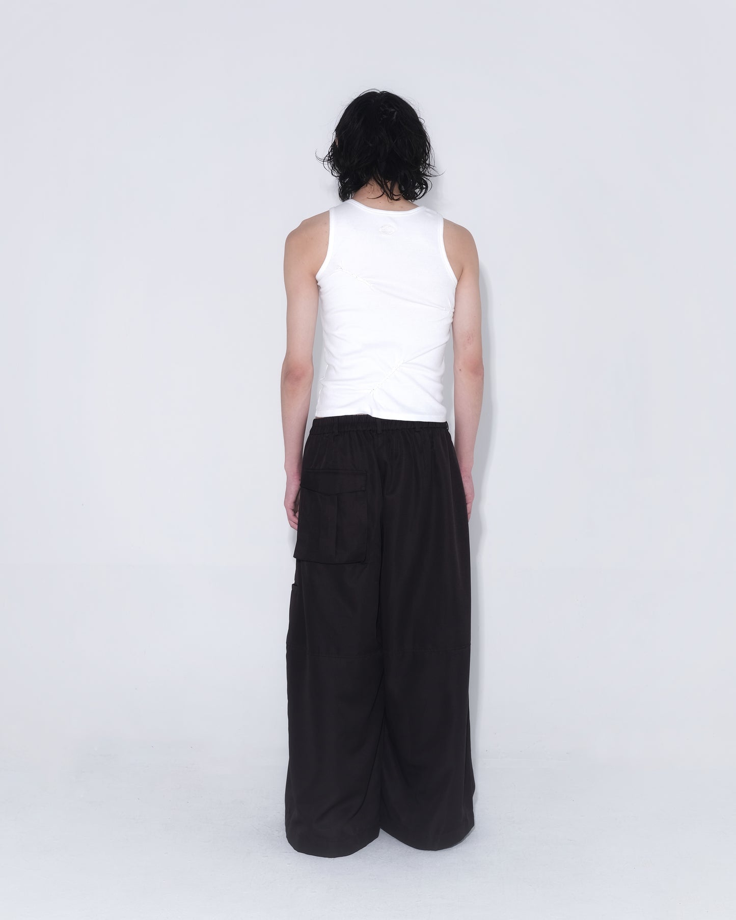 Dudu Overwrap Pants in Dark Brown - BEV C multi label store