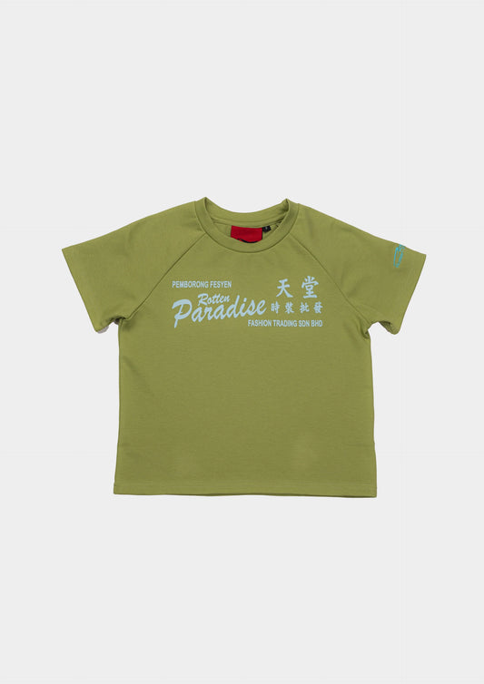 Trading Baby Tee (Green)
