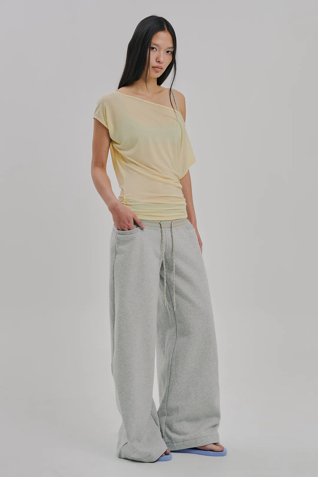 Aria Top Butter Sheer