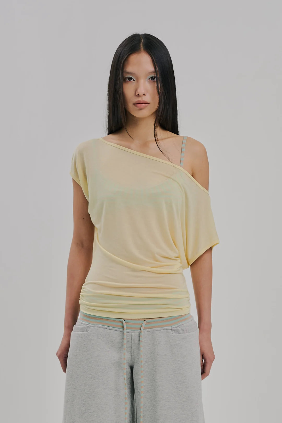 Aria Top Butter Sheer
