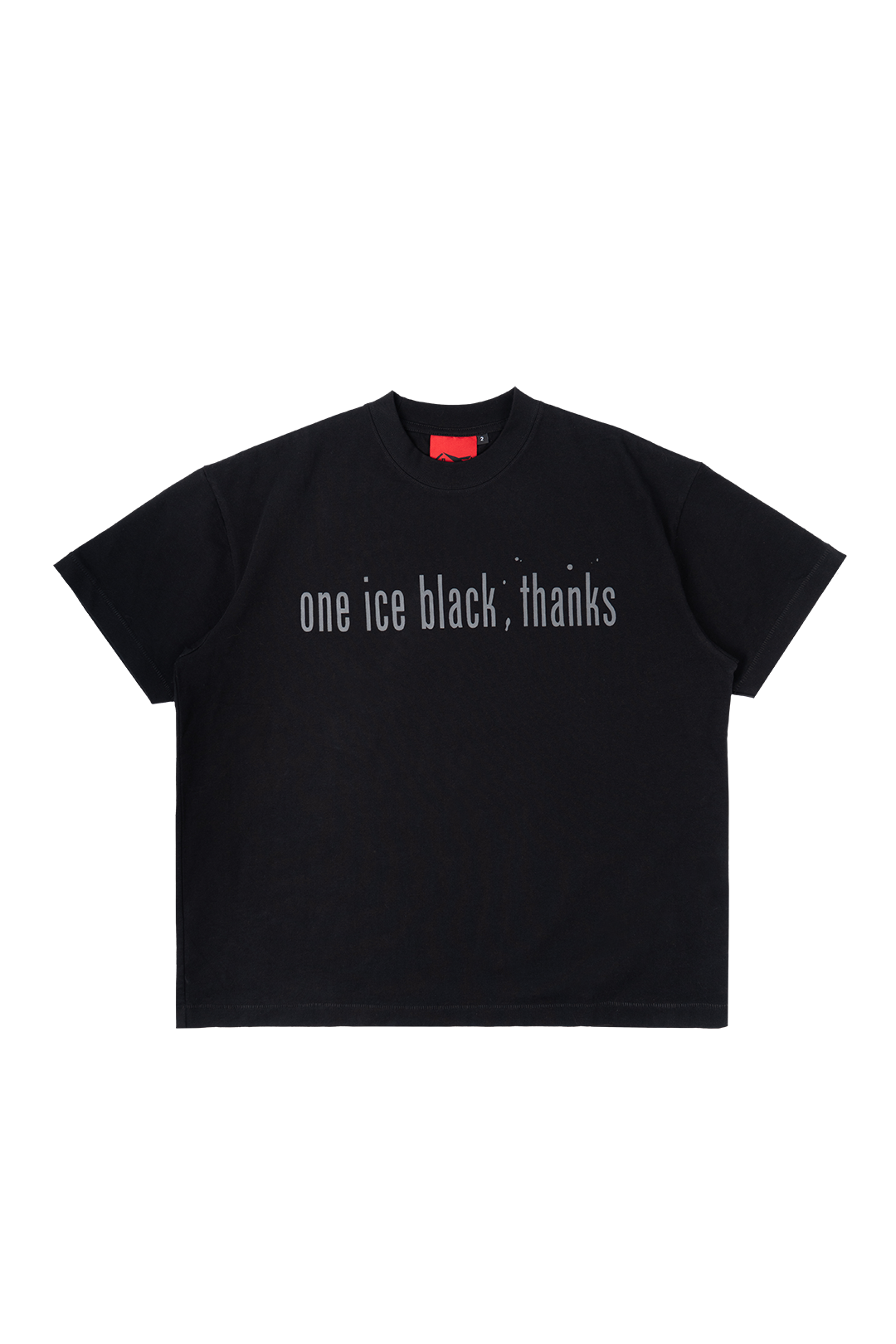ICE BLACK TEE - BLACK - BEV C multi label store