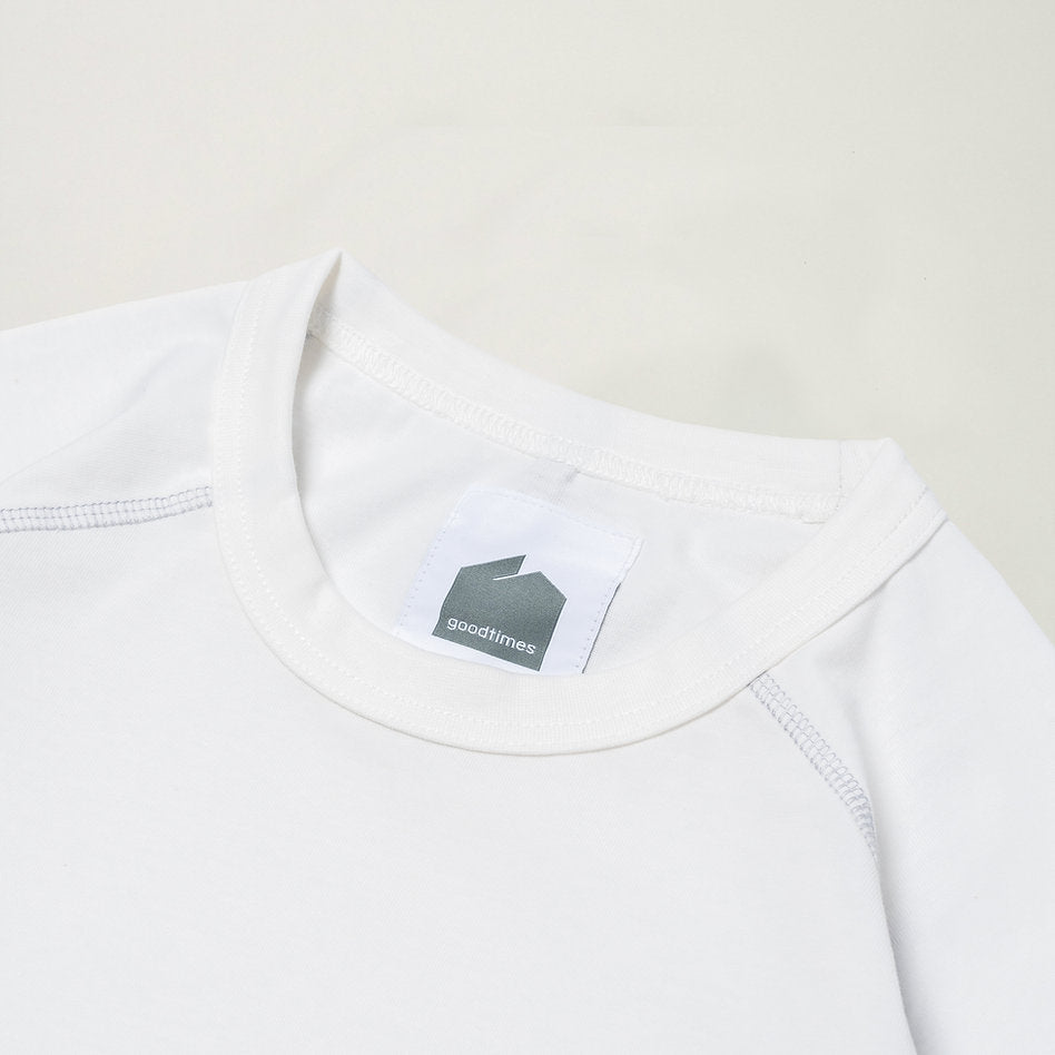 Splice Tee (Ivory) - BEV C multi label store