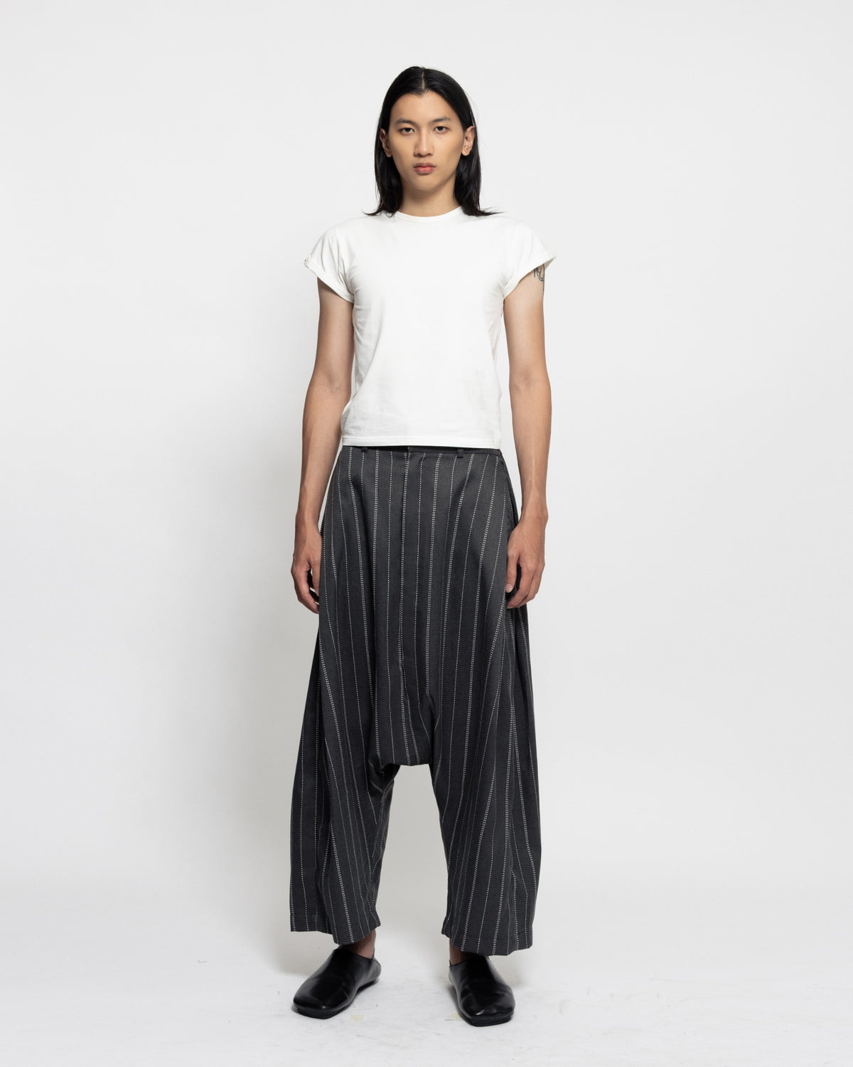 DOME TROUSERS STRIPE - BEV C multi label store