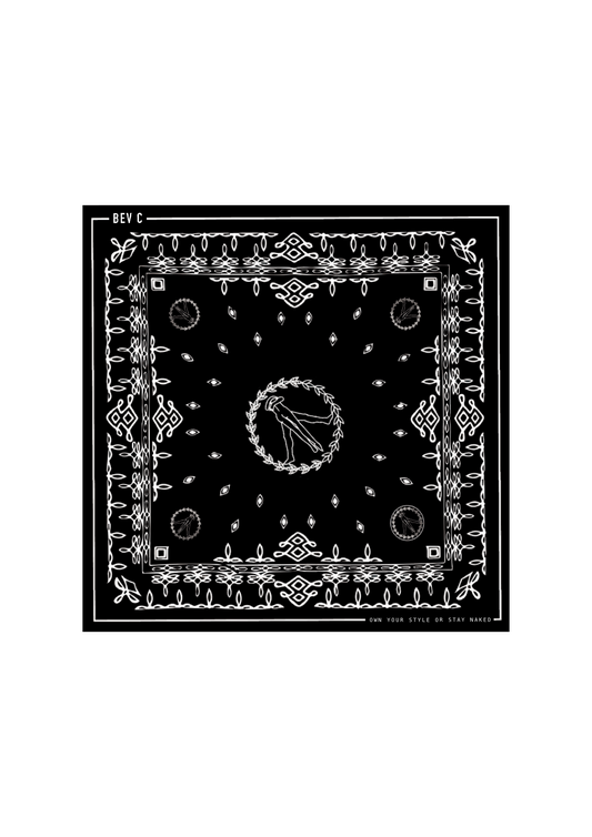 BEV C PEACE BANDANA - BEV C multi label store