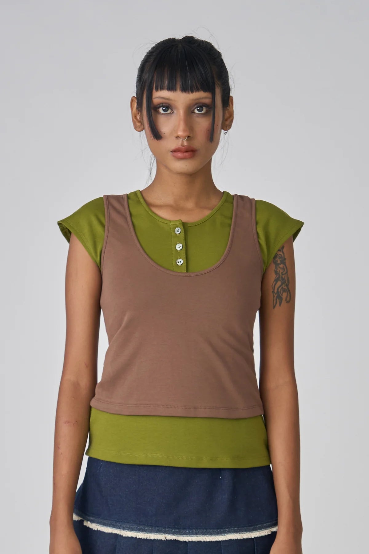 Layered Top - Unisex Fit - BEV C multi label store