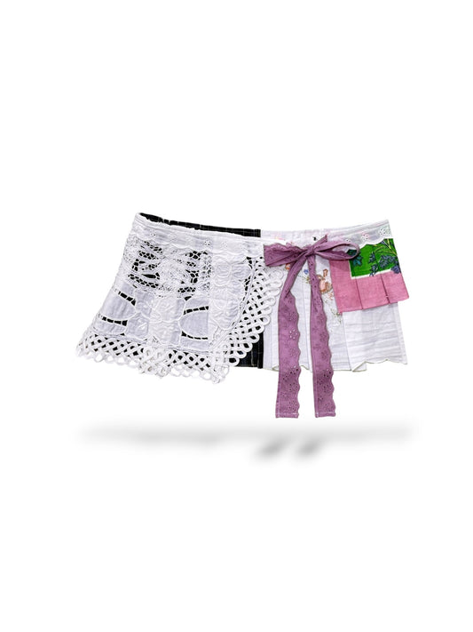 Mini belt skirt - 10