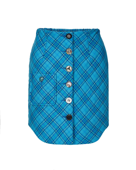 Powerpuff Skirt (Water Blue) - BEV C multi label store
