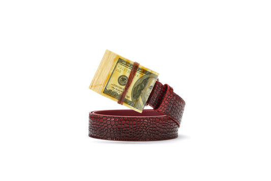 Windfall Belt (Ruby Red) - BEV C multi label store
